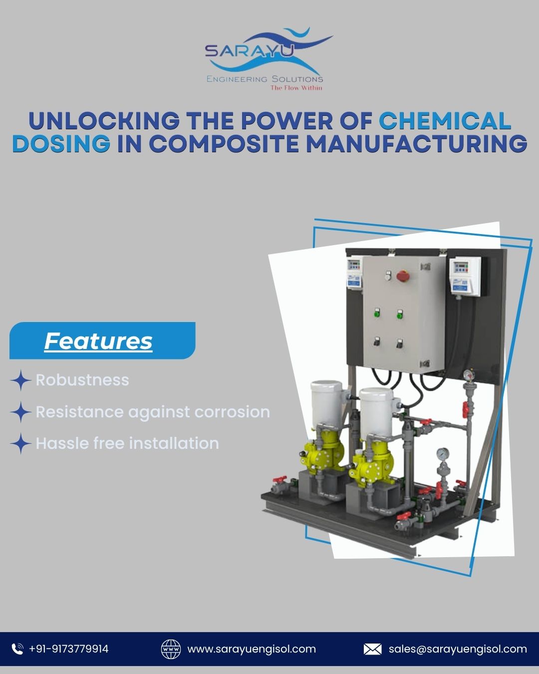 Unlocking the Power of Chemical Dosing in Composite Manufacturing