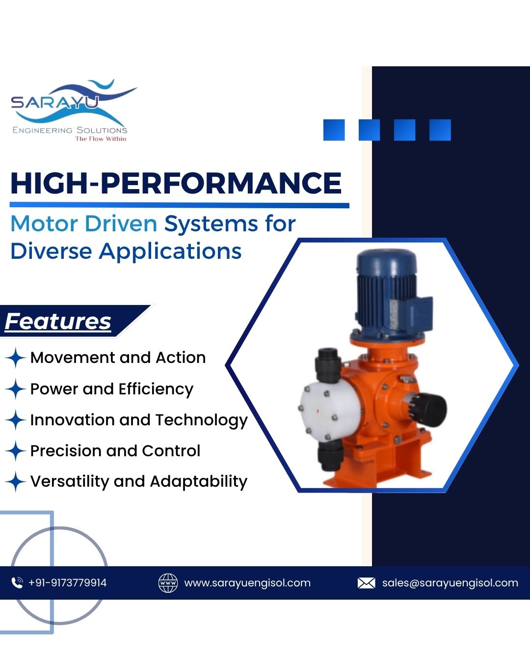 High-Performance Motor Driven Systems: Innovation in Customized Dosing Technology