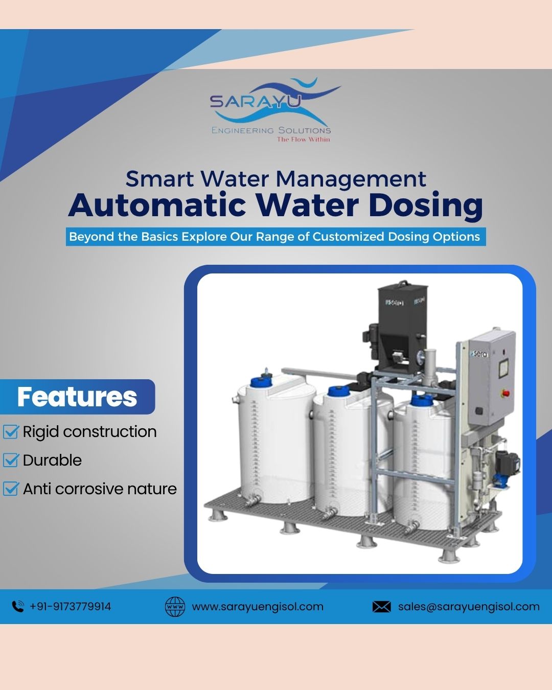 Smart Water Management: The Future of Automatic Water Dosing Systems