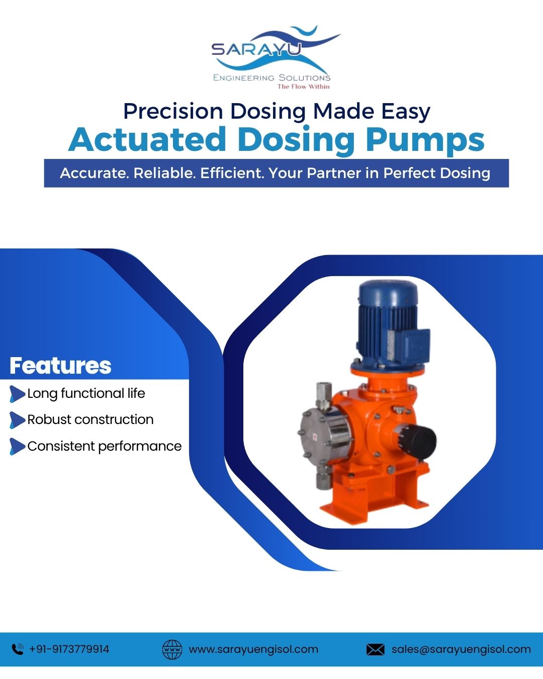 Precision Dosing Made Easy: Advanced Actuated Pumps and Customized Skids