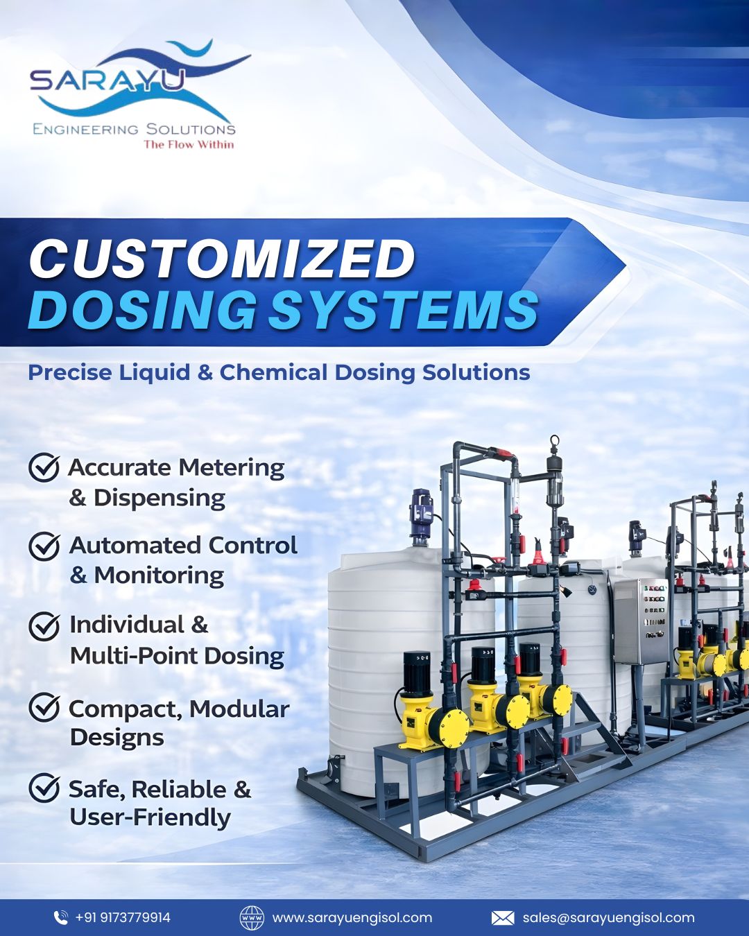 Customized Dosing & Advanced Engineering Solutions: The Future of Industrial Fluid Control
