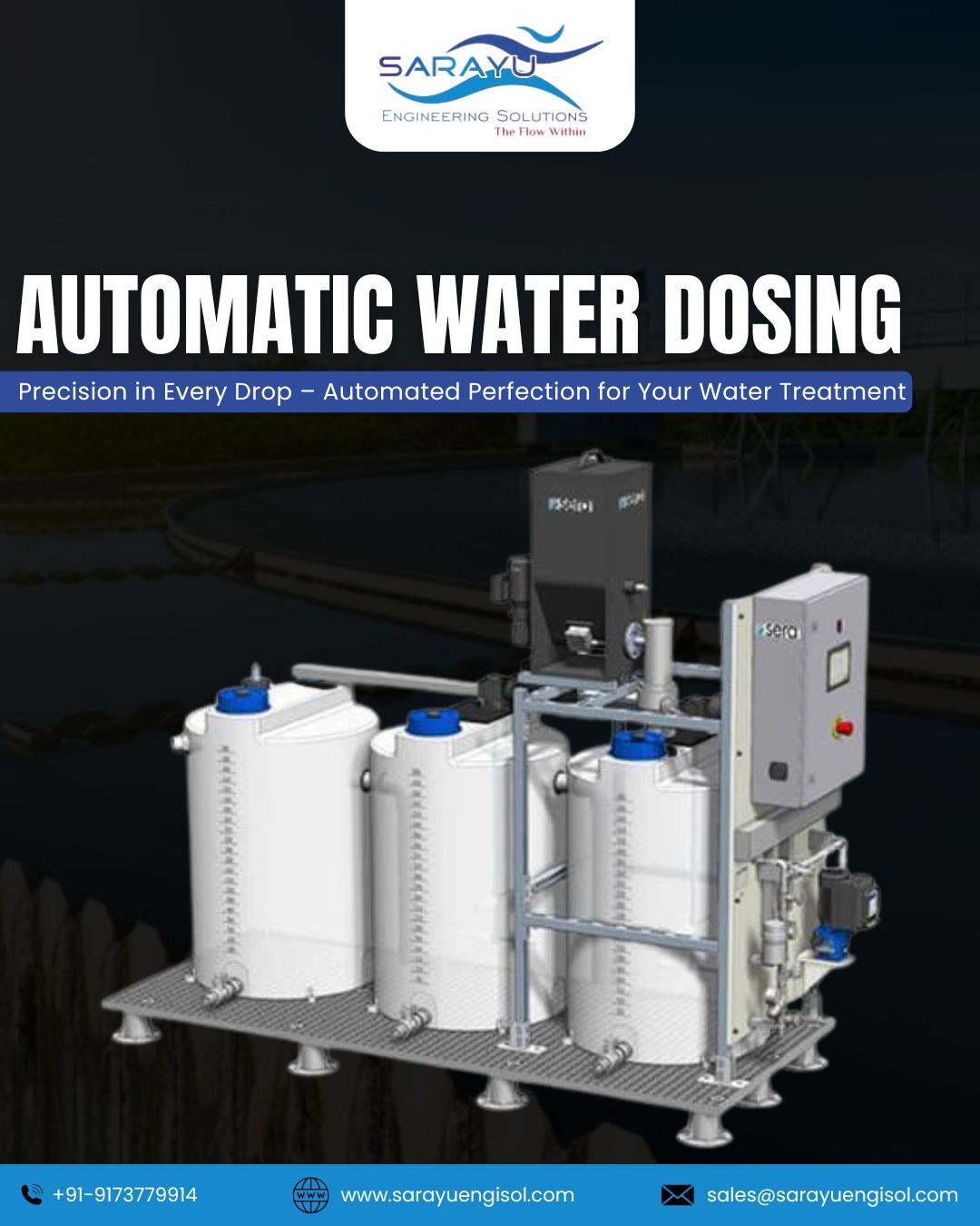 Automatic Water Dosing: Precision in Every Drop — Automated Perfection for Your Water Treatment