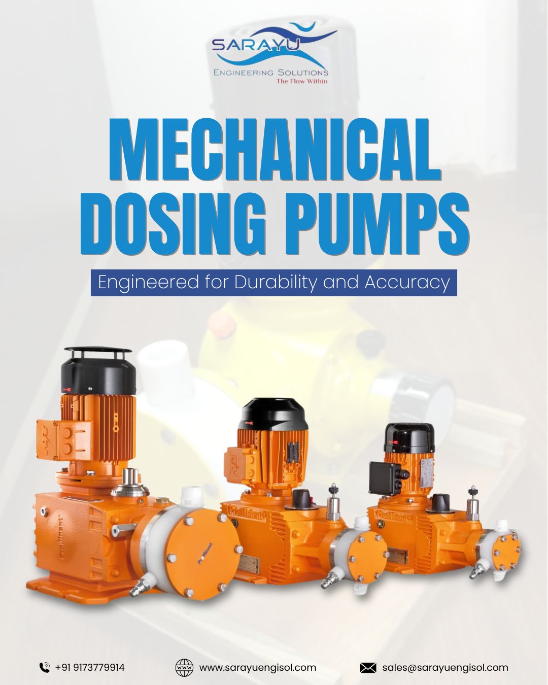Mechanical Dosing Pumps: Engineered for Durability and Accuracy