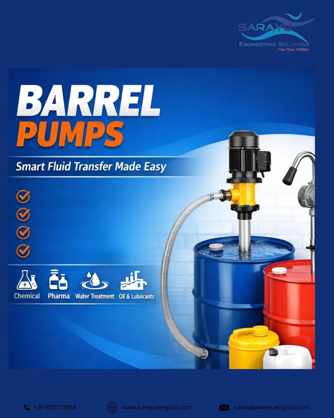 Barrel Pumps: Smart Fluid Transfer Made Easy